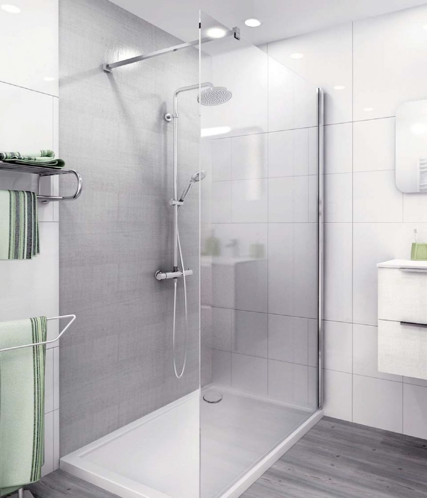 cabina de dus walk-in