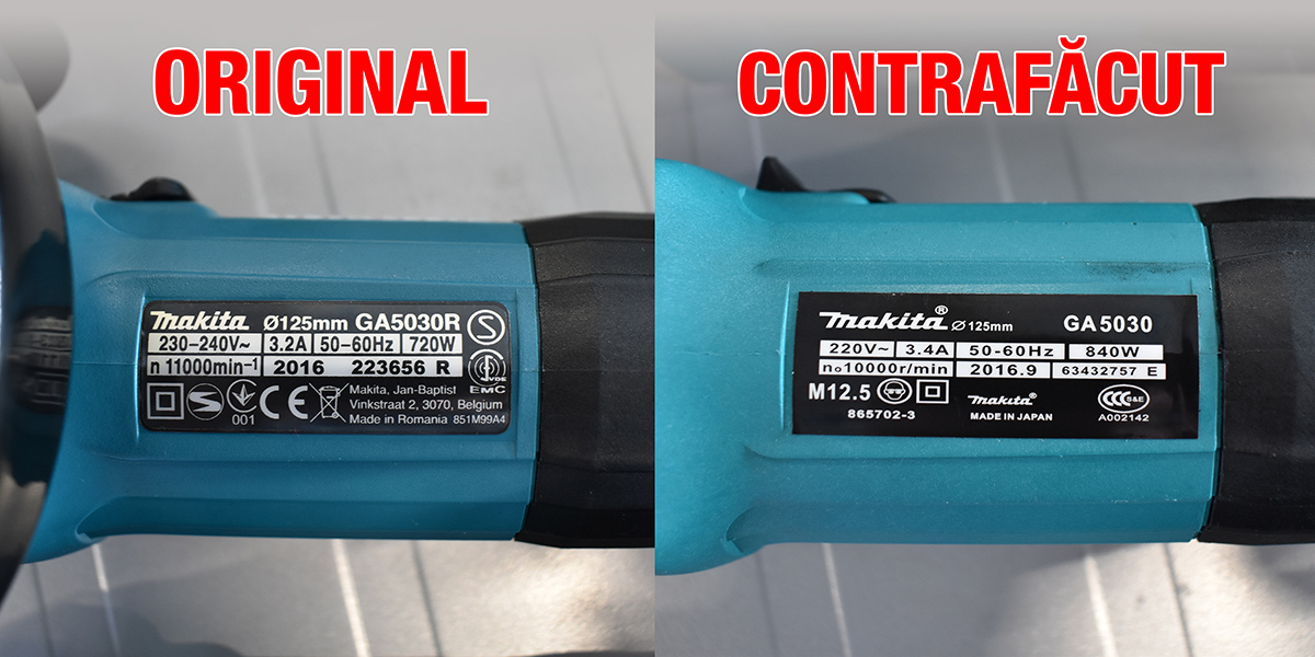 makita original contrafacut